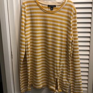 JCrew Mercantile knotted tee